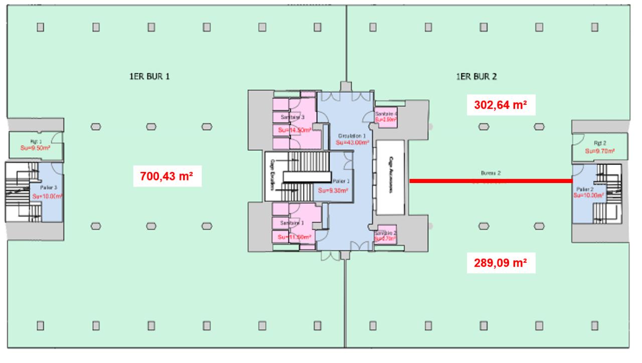 Bureau Lyon 3786m² Location bureau Lyon Rhône OLBUR2207741 4